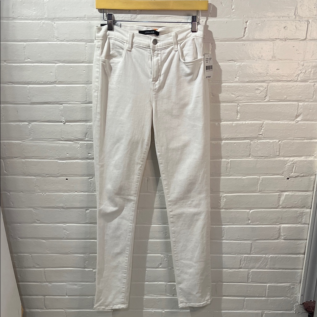 J Brand White Skinny Jeans Nwt